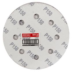 Kit Disco de Lixa Com Velcro 7'' GR. 150 Com 10 Unidades (243,0032) - Rocast