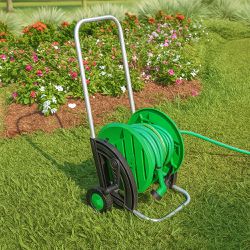 Enrolador de Mangueira Com Rodas (EM-65) - Trapp