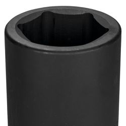 Soquete de Impacto Sextavado Longo 1'' x 75mm (44932/075) - Tramontina Pro