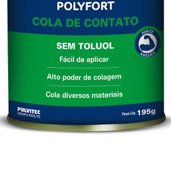 Cola de Contato Sem Toluol 195g (TA014) - Pulvitec