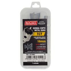 Serra Copo Metal Duro TCT 16mm (764,0001) - Rocast