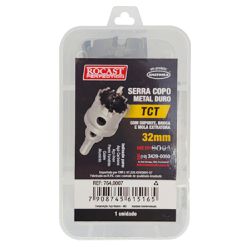 Serra Copo Metal Duro TCT 32mm (764,0007) - Rocast