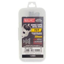Serra Copo Metal Duro TCT 20mm (764,0003) - Rocast