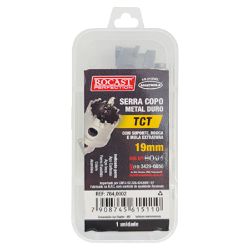 Serra Copo Metal Duro TCT 19mm (764,0002) - Rocast