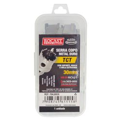 Serra Copo Metal Duro TCT 30mm (764,0006) - Rocast