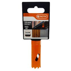 Serra Copo Bi-metal em Aço Rápido HSS 19mm (440007) - Tactix