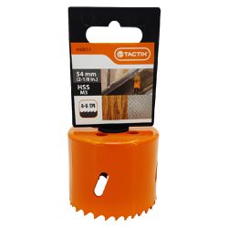 Serra Copo Bi-metal em Aço Rápido HSS 54mm (440051) - Tactix