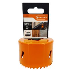 Serra Copo Bi-metal em Aço Rápido HSS 68mm (440067) - Tactix