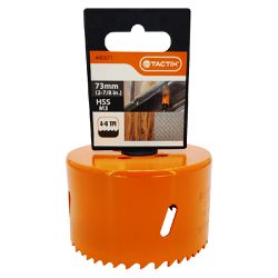 Serra Copo Bi-metal em Aço Rápido HSS 73mm (440071) - Tactix