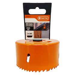 Serra Copo Bi-metal em Aço Rápido HSS 83mm (440077) - Tactix