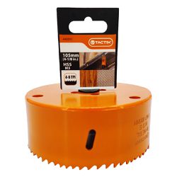Serra Copo Bi-metal em Aço Rápido HSS 105mm (440091) - Tactix