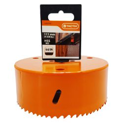 Serra Copo Bi-metal em Aço Rápido HSS 111mm (440095) - Tactix