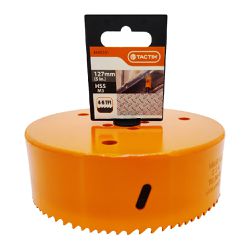 Serra Copo Bi-metal em Aço Rápido HSS 127mm (440101) - Tactix
