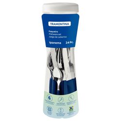 Faqueiro Ipanema Com 24 Peças Azul (23399/191) - Tramontina