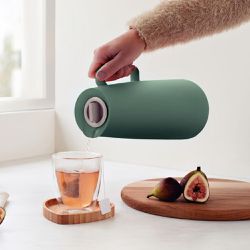 Bule Térmico Plástico Exata Verde 1L (61636/107) - Tramontina