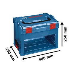 Maleta Modular com 2 Gavetas LS-Boxx 306 27,3x44x35,7cm - BOSCH