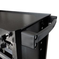 Carrinho Fechado Para Ferramentas Com 5 Gavetas e 1 Porta Preto (44950/959) - Tramontina Pro