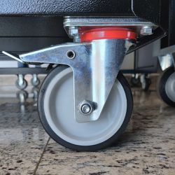 Carrinho Fechado Para Ferramentas Com 5 Gavetas e 1 Porta Preto (44950/959) - Tramontina Pro
