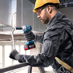 Chave de Impacto GDS 18V-350 Com Carregador e 2 Baterias (06019M50E1) - Bosch