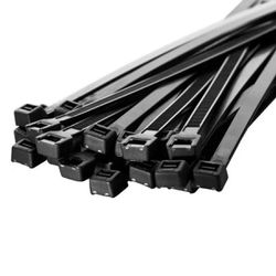 Abraçadeira de Nylon Preto 2,2 x 200mm Com 100 Unidades (80,0012) - Noll