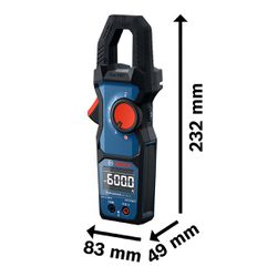 Alicate Amperímetro TRMS - GMC 600-15 (0601077600) - Bosch