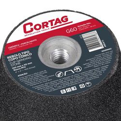 Rebolo Cônico Tipo Copo G-60 / 100mm (61748) - Cortag