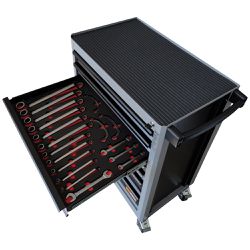 Carrinho Para Ferramentas Com 7 Gavetas e 110 Peças (44950/110) - Tramontina Pro