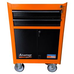 Carrinho Para Ferramentas Com 2 Gavetas Laranja (44950/006) - Tramontina Pro