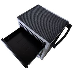 Carrinho Para Ferramentas Fechado Com 2 Gavetas Cinza (44950/406) - Tramontina Pro