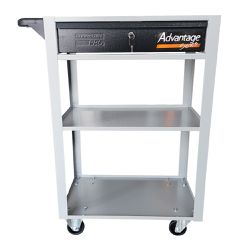 Carrinho Para Ferramentas Aberto Com 1 Gaveta Cinza (44951/006) - Tramontina Pro