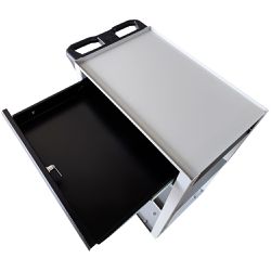 Carrinho Para Ferramentas Aberto Com 1 Gaveta Cinza (44951/006) - Tramontina Pro