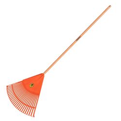 Vassoura Plástica 26D Com Cabo de Madeira 120cm (77855/761) - Tramontina