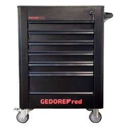 Carrinho Para Ferramentas Com 6 Gavetas e 220 Peças (R21562101) - Gedore Red