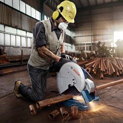 Serra policorte Bosch GCO 14-24 2400W com 5 Discos.