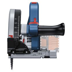 Serra circular de imersão Bosch GKT 18V-52 GC SB, em maleta