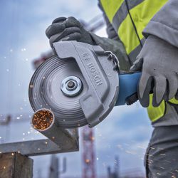 Esmerilhadeira a Bateria Brushless GWS 18V-180 PC 1500W - Bosch