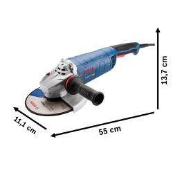 Esmerilhadeira Angular Bosch GWS 25-230 VULCANO 2500W 220V