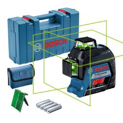 Nível a laser GLL 3-80 G, 120 m, 360º, em maleta - Bosch 