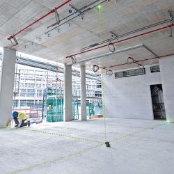 Nível a laser verde Bosch GPL 5 G de 5 pontos