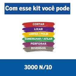 Micro Retífica Profissional Dremel 3000 Com 10 Acessórios - DREMEL 