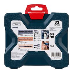Kit de Pontas e Brocas Bosch X-Line 33 Peças
