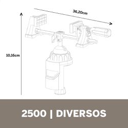 Morsa Multidirecional 2500 - Dremel 