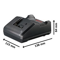 Kit 2 Baterias 18V 2,0 Ah + Carregador GAL 18V-20 Bivolt (1600A02RN1-000) - Bosch