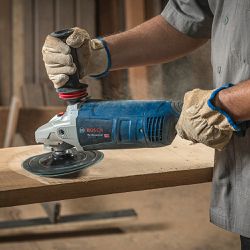 Lixadeira Bosch GWS 22 U 2200W com 1 disco de lixa