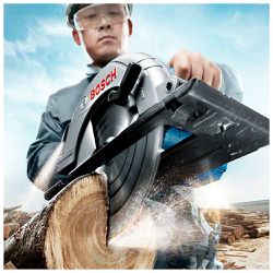 Serra Circular Bosch GKS 235 1700W com 1 Disco e Guia.