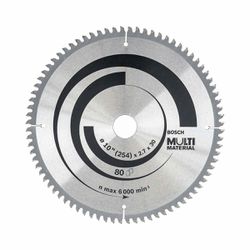 Serra Meia Esquadria GCM 254 Com Disco Multimaterial 80 Dentes - Bosch