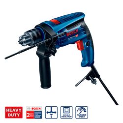 Furadeira de Impacto Bosch GSB 13 RE 650W, com 5 Brocas em Maleta
