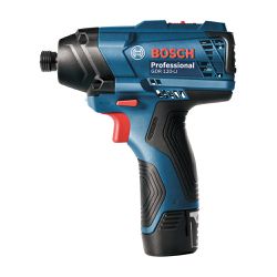 Kit Bosch Furadeira e Parafusadeira GSB 120-LI e Chave de Impacto GDR 120-LI 12V