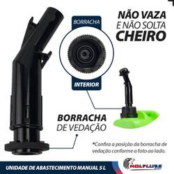 Unidade de Abastecimento Manual Para Transferência de Óleo 5L (2084) - Lupus