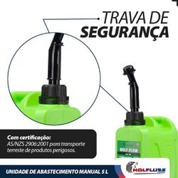 Unidade de Abastecimento Manual Para Transferência de Óleo 5L (2084) - Lupus